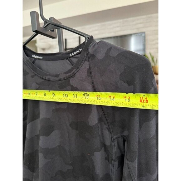 Lululemon Heritage 365 Camo Multi Its Rulu Run Long Sleeve Shirt Womens Size 10 - Picture 5 of 7